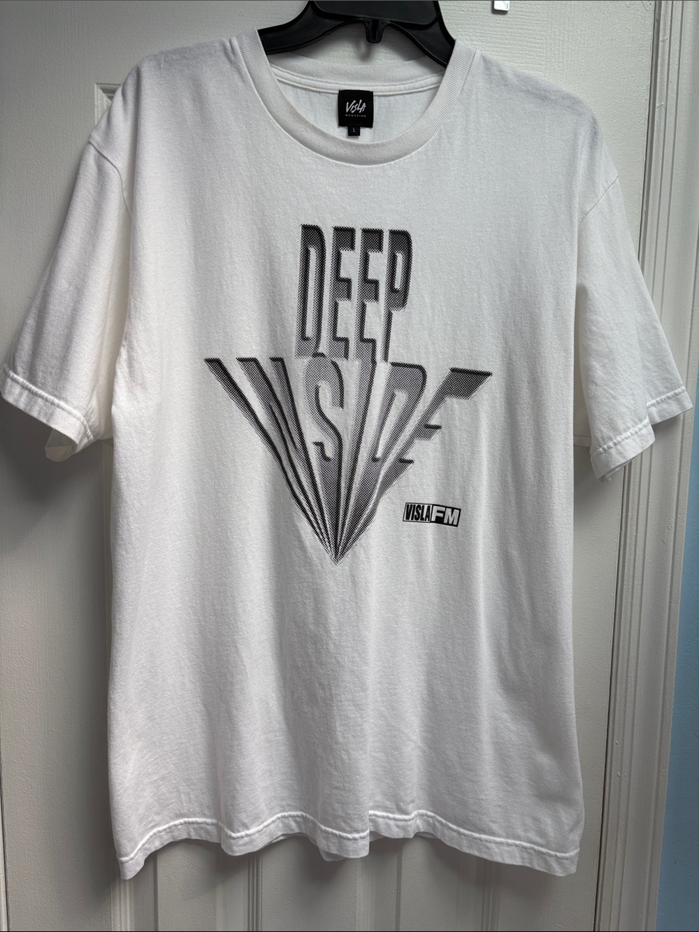 VISLA FM Seoul Streetwear 'Deep Inside' Graphic T-shirt Underground Radio Merch
